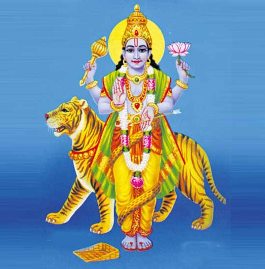 Rahu God - North Node Shadowy Planet of Moon